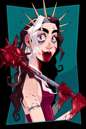 Max, 2024. Commission; character belongs to @patiencepop on instagram.