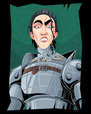 Wife, 2024. Commission; character belongs to @patiencepop on instagram.