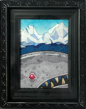 Below Zero- Alcohol Markers on Paper
