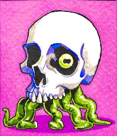 Shell- Alcohol Markers on Paper